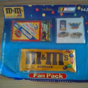 M&M's  Nascar Fan Pack  unopened